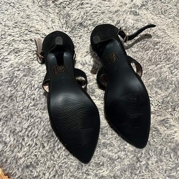 Allegra K crisscross pump/heels, black, 6 - Picture 5 of 5